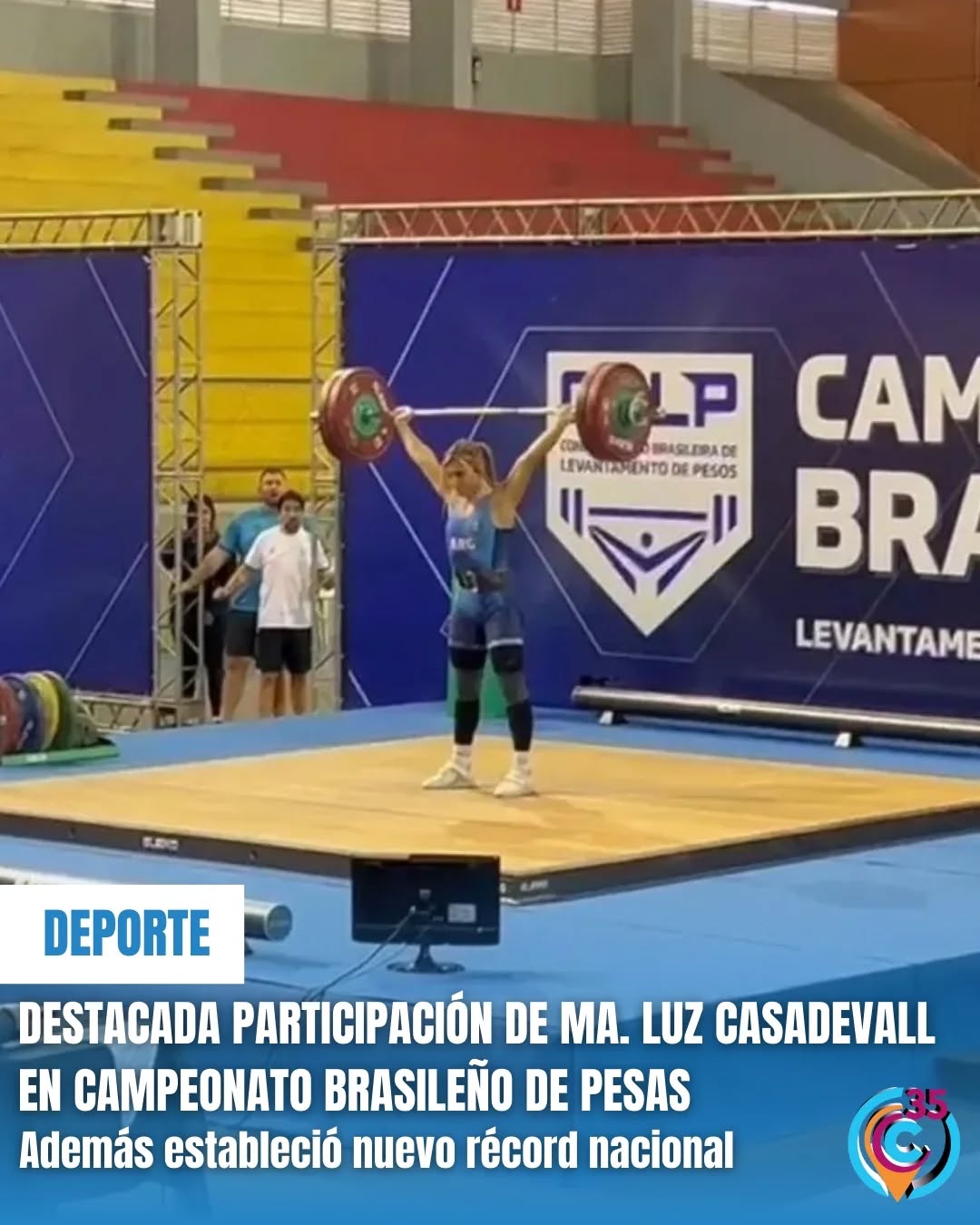 Ma Luz Casadevall en Brasil 160525