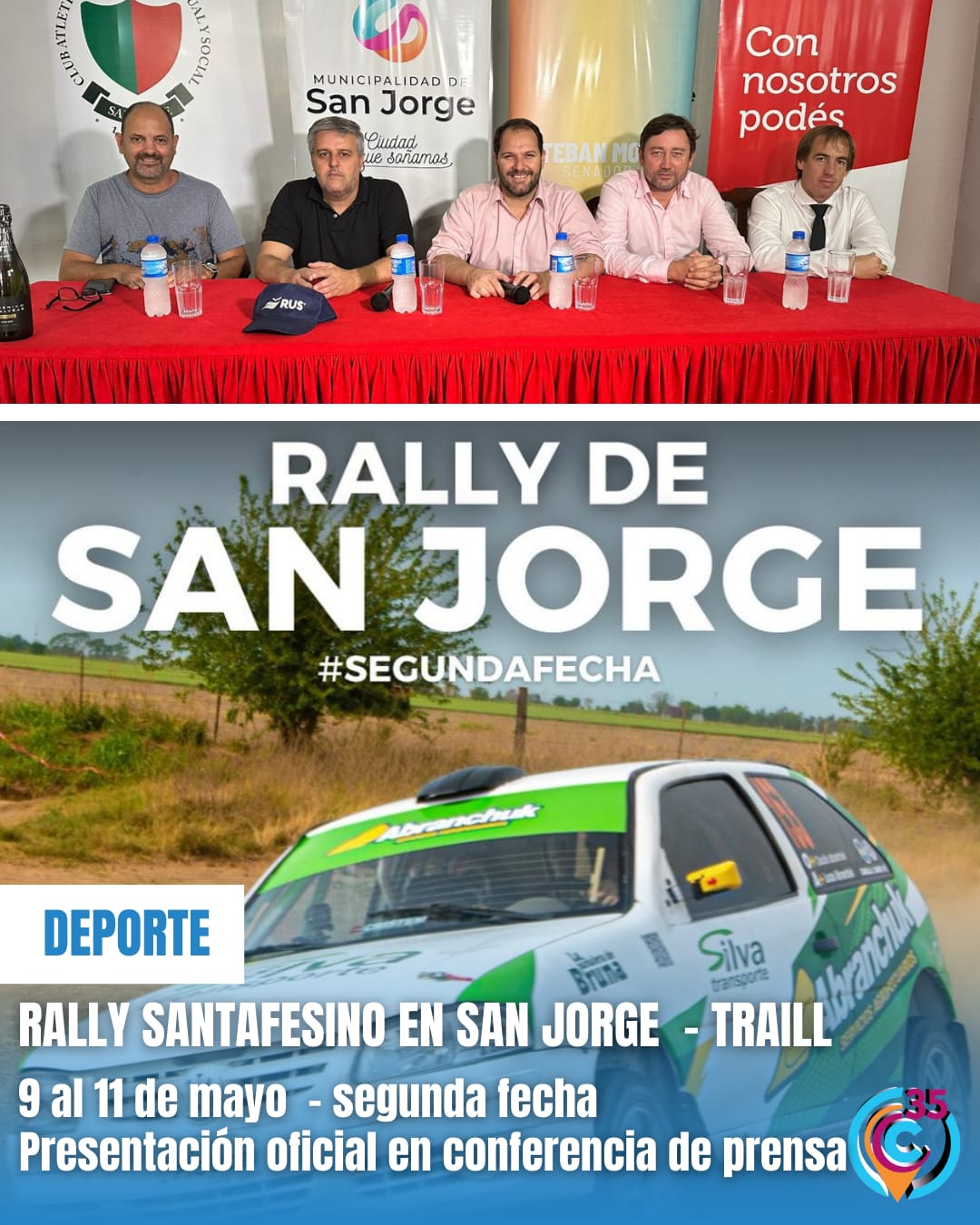 Rally en San Jorge 2025
