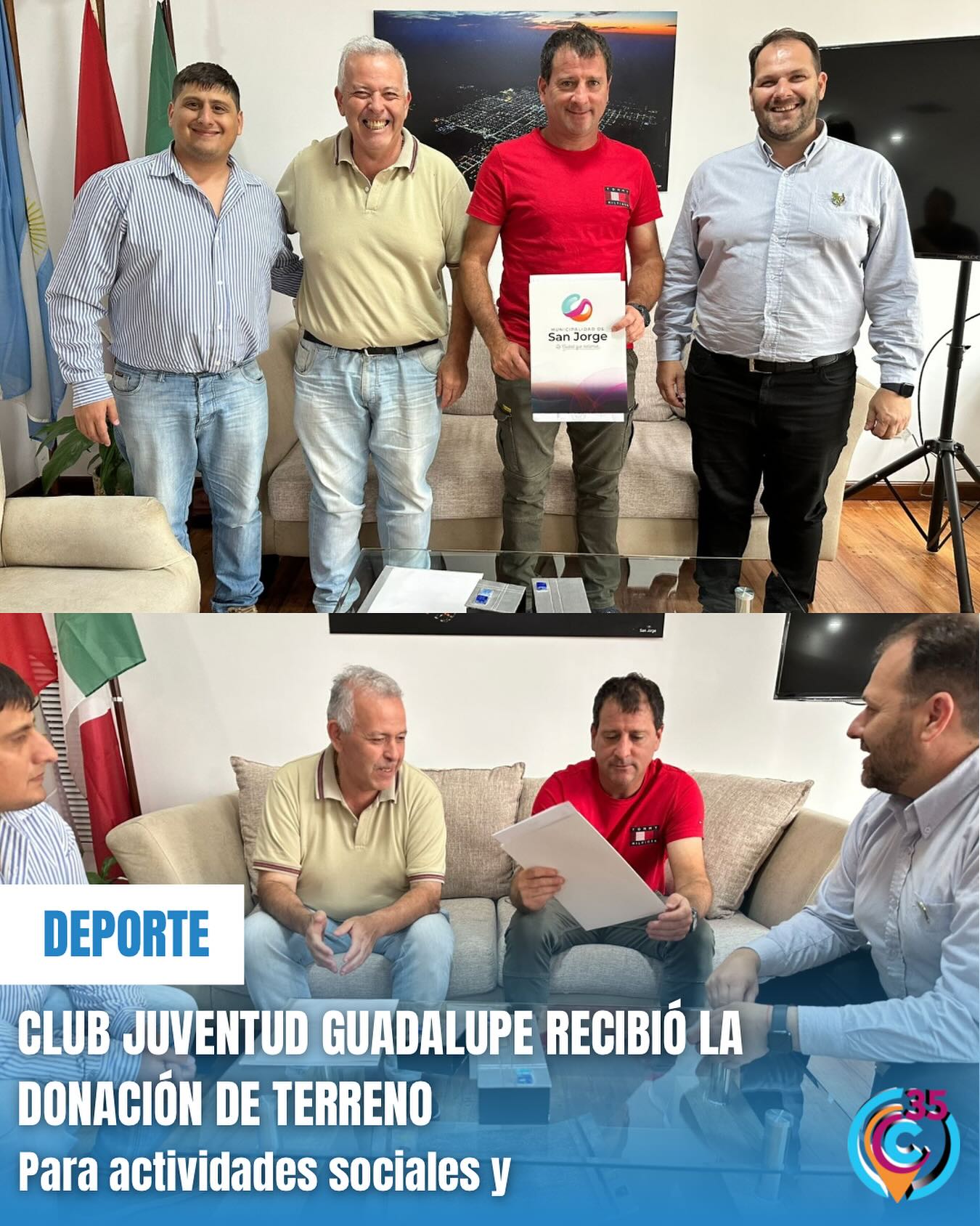 donación terreno juv Guadalupe