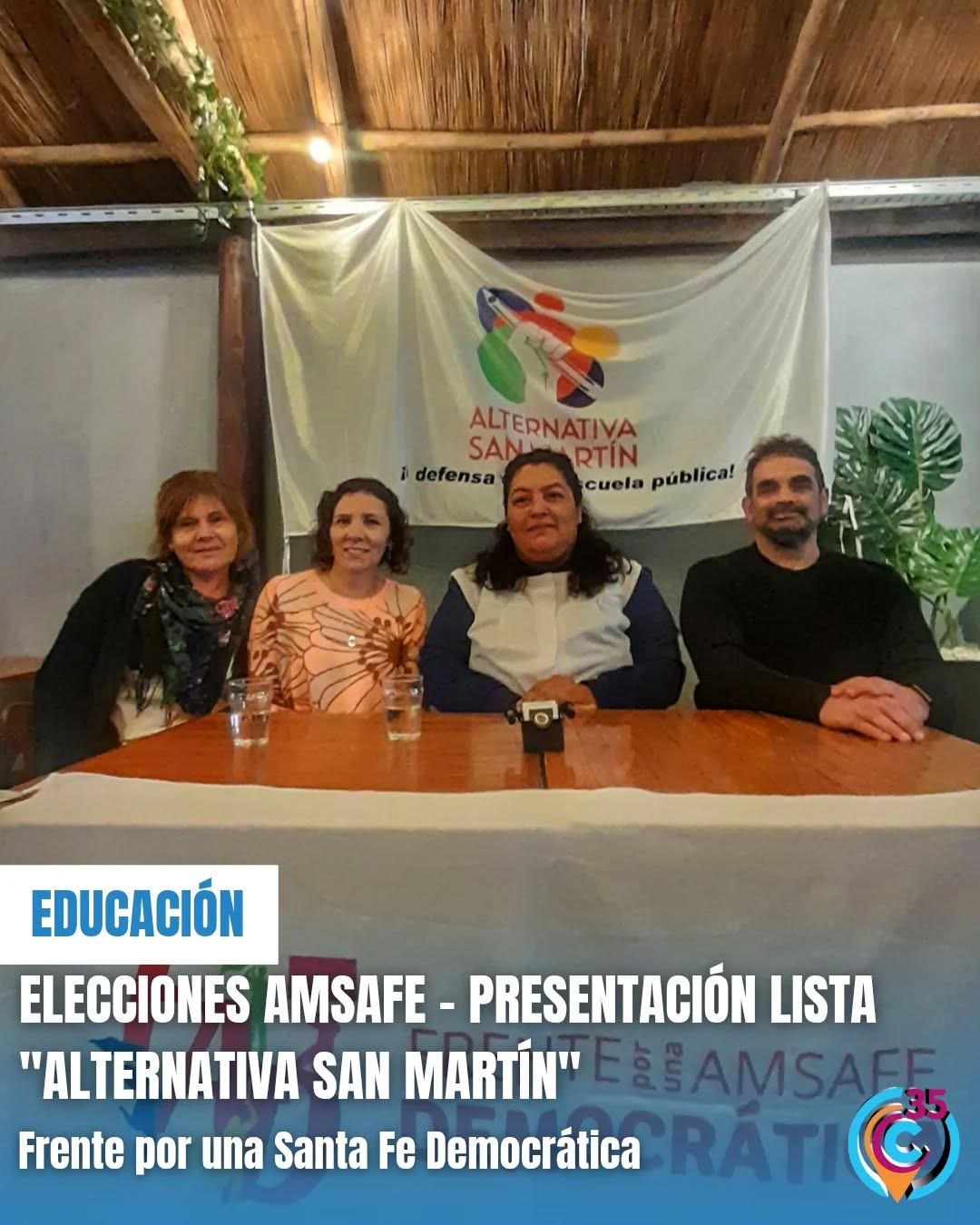 elecciones Amsafe alternativa San Martín 060625