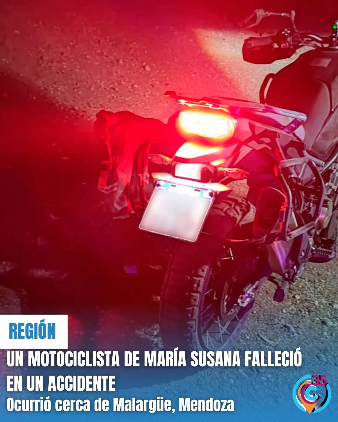 Falleció motociclista 140525