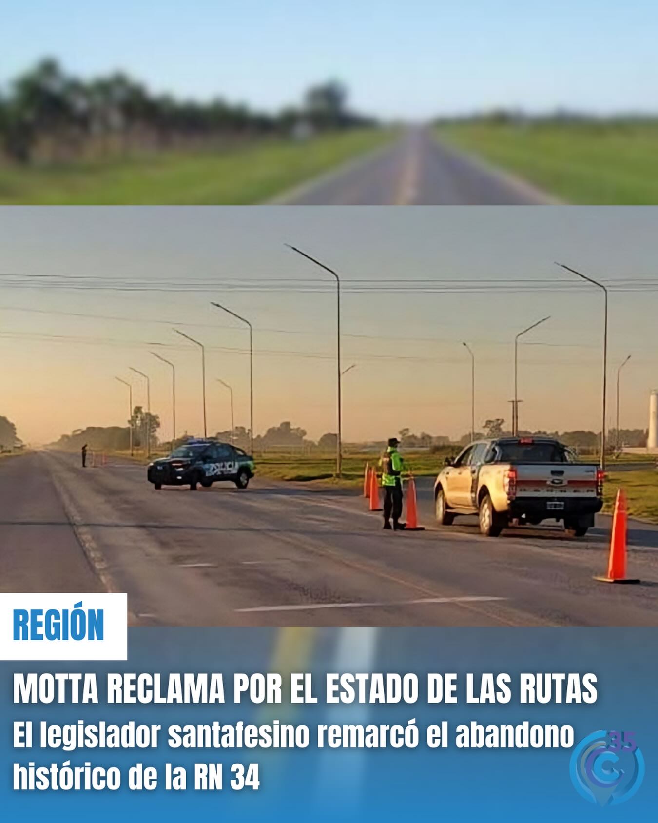 Motta reclamo rutas 300126