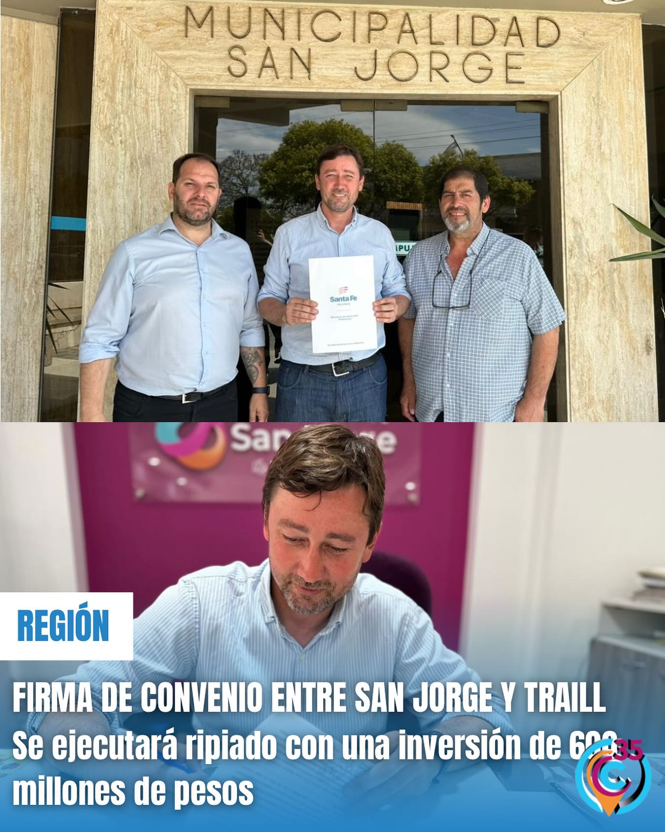 Ripio San Jorge Traill oct2025