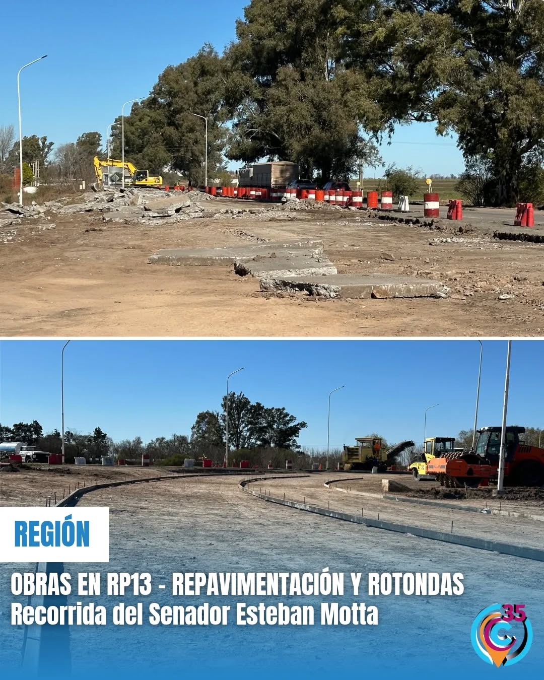avance obras rp13 230625