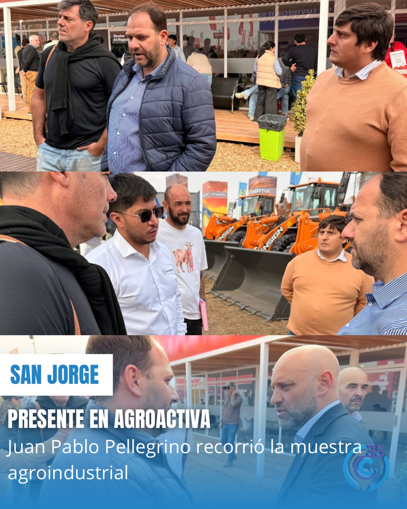 Pellegrino en Agroactiva 050626