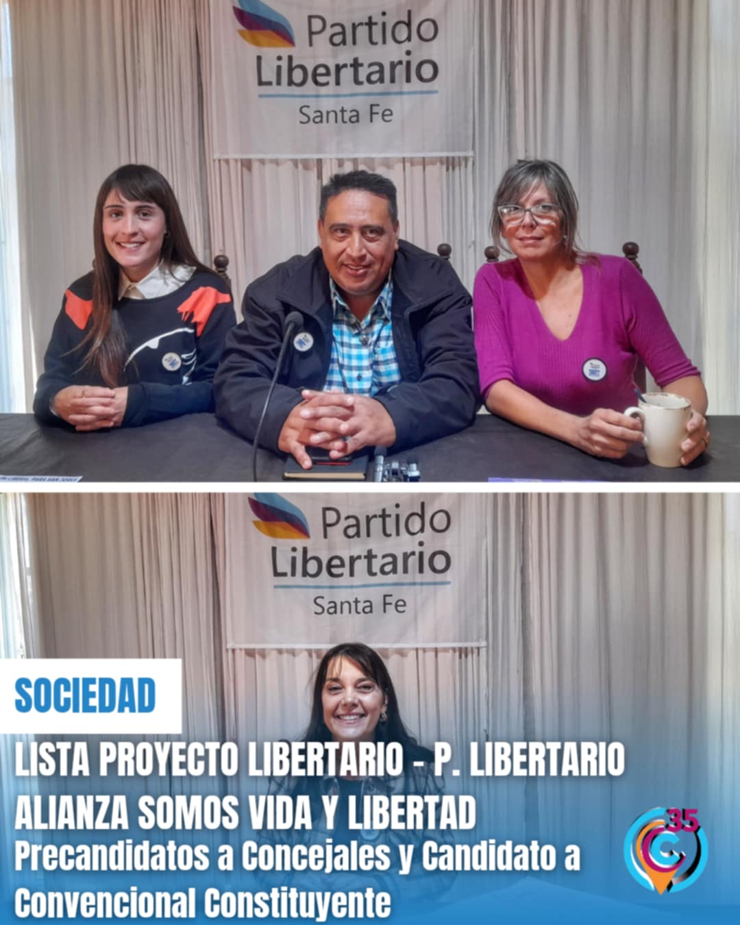 CANDIDATOS Proyecto Libertario