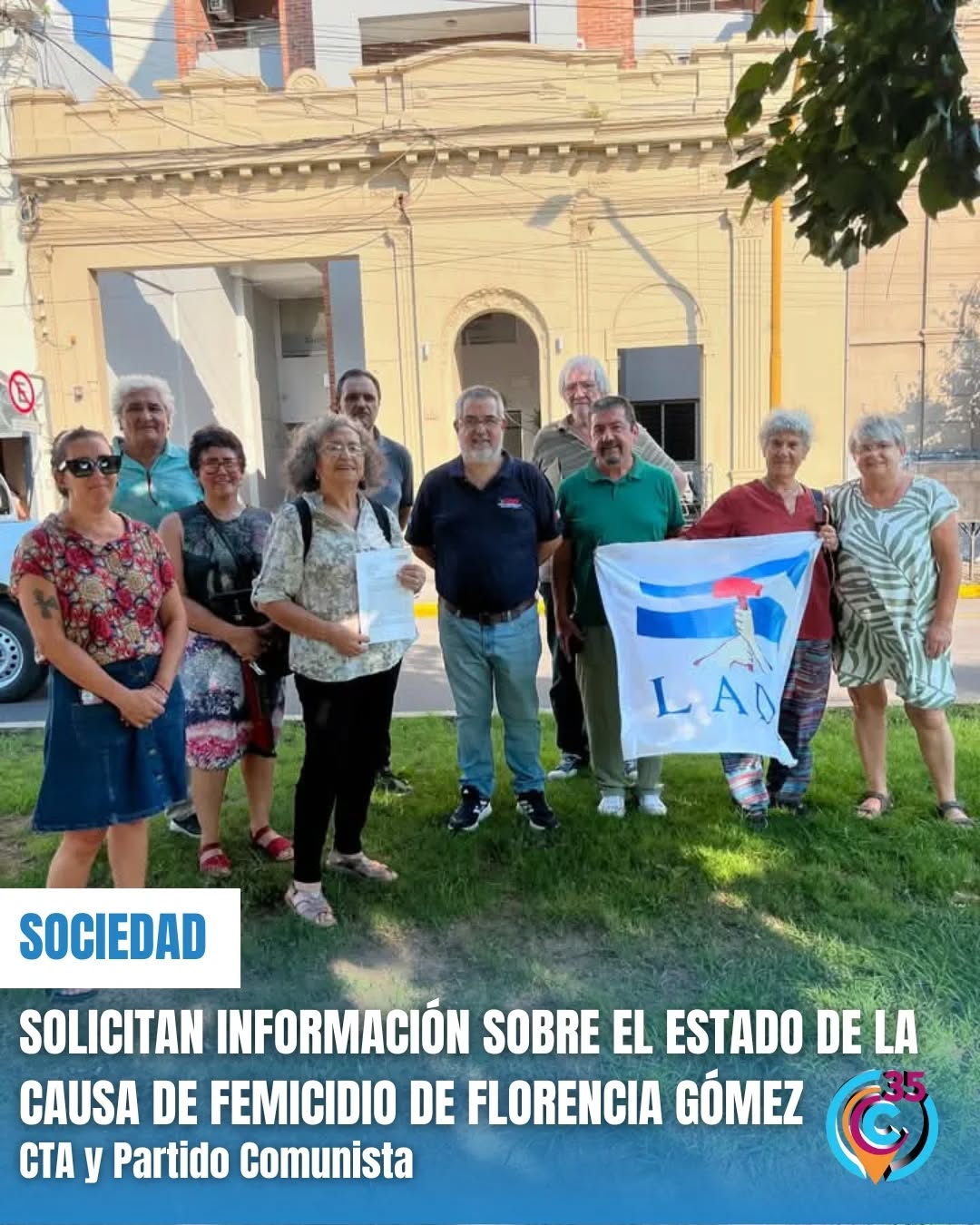 CTA Partido Comunista reclamo 060325