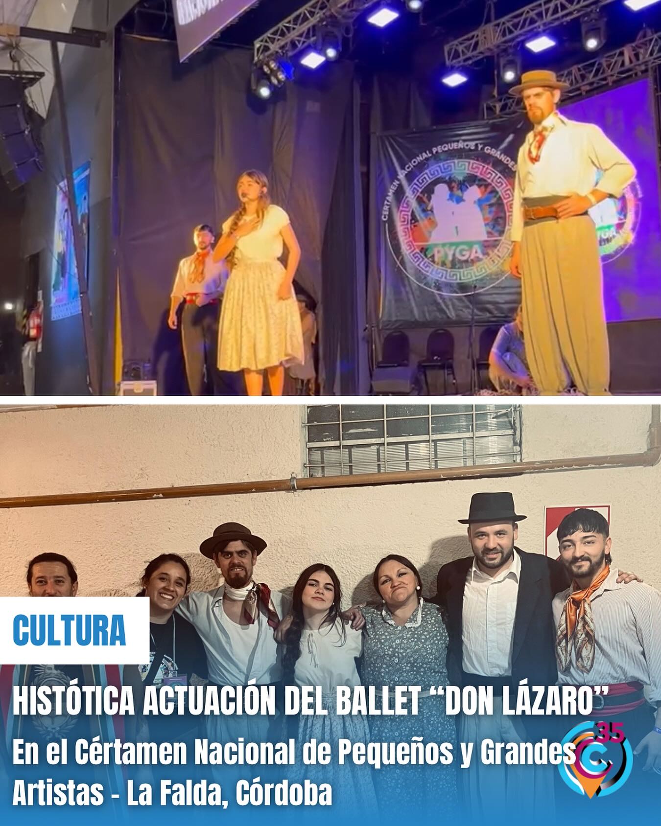 Don Lázaro en La Falda 130825