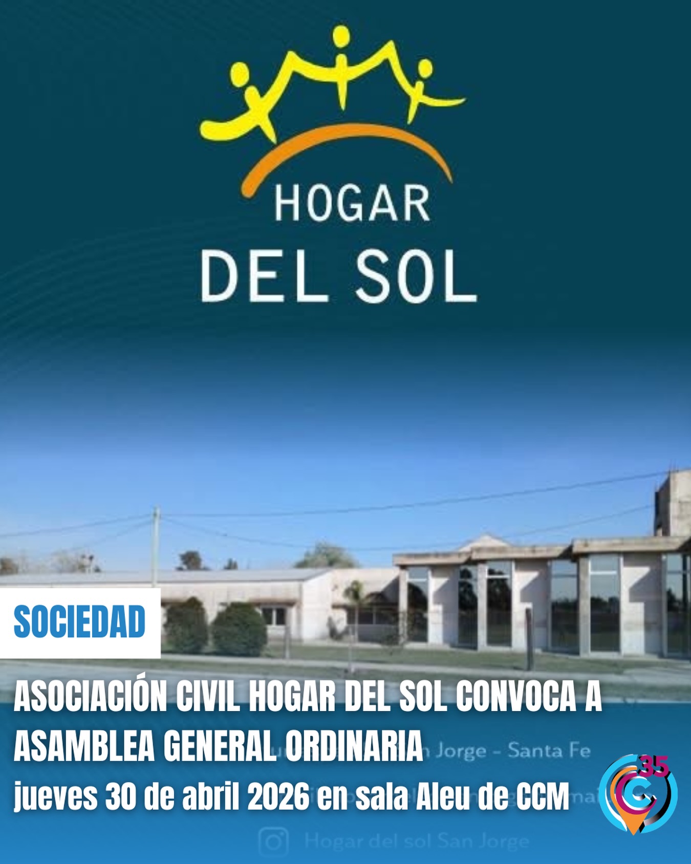 Hogar del Sol asamblea 2026
