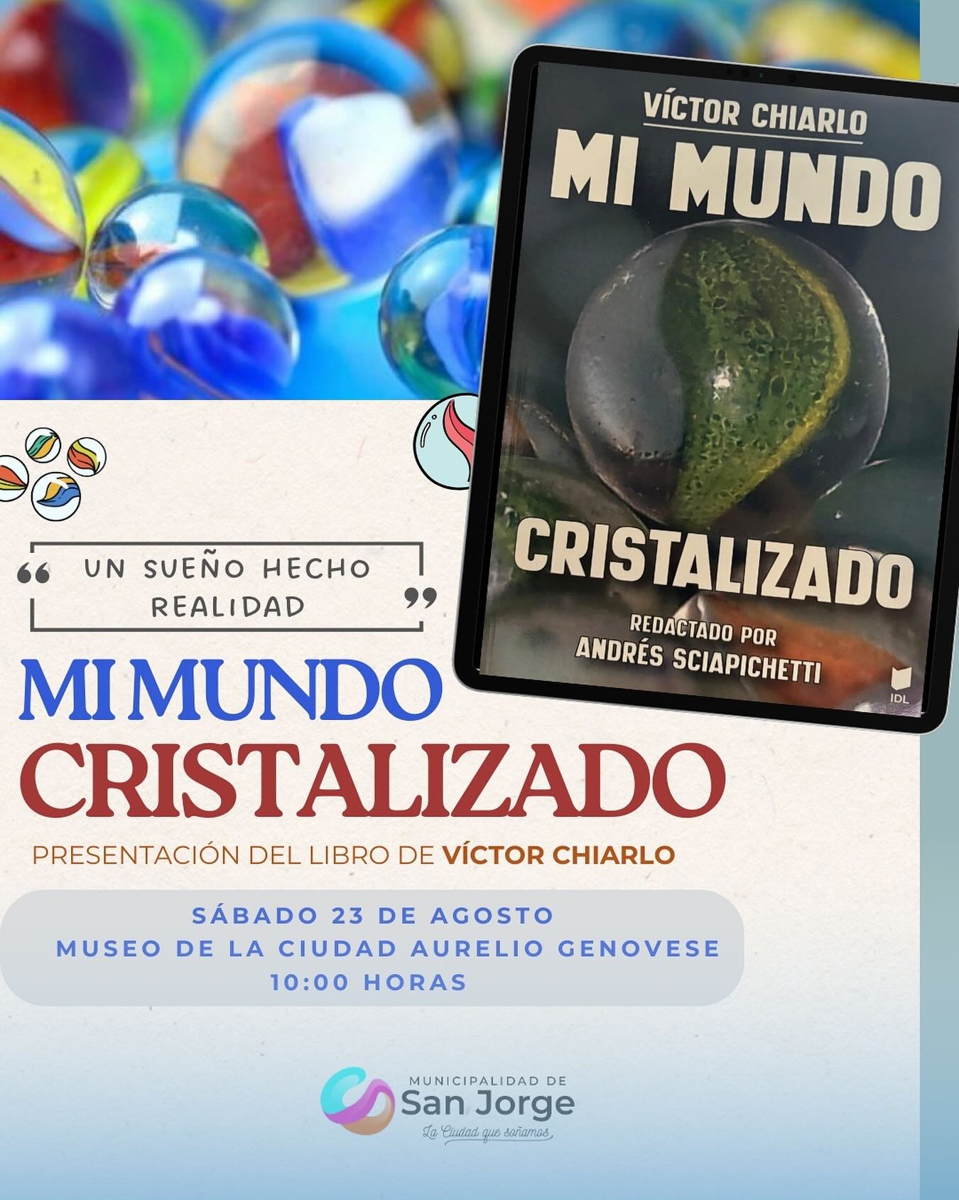 Libro Victor Chiarlo flyer 190825