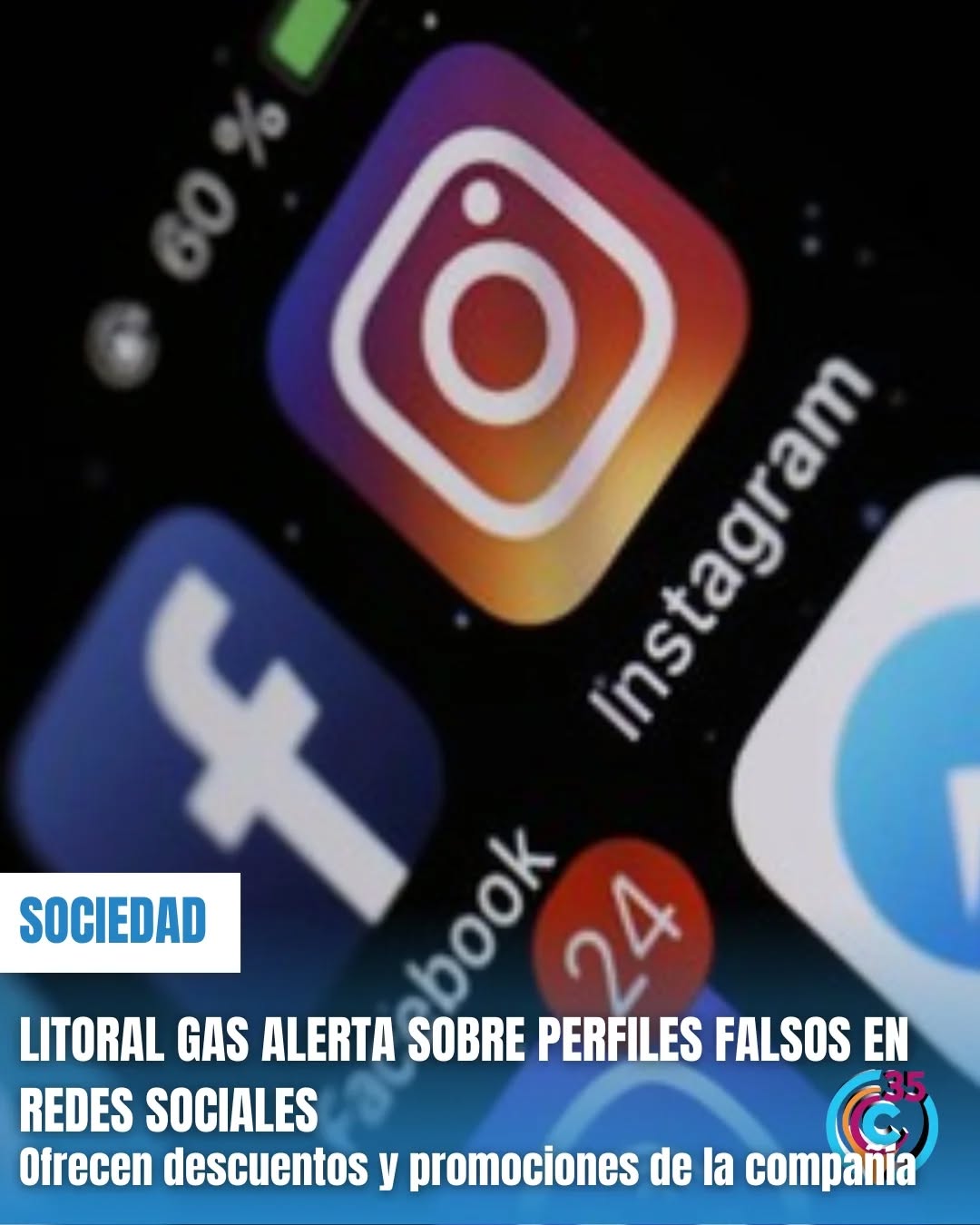 Litoral Gas alerta estafas 150425