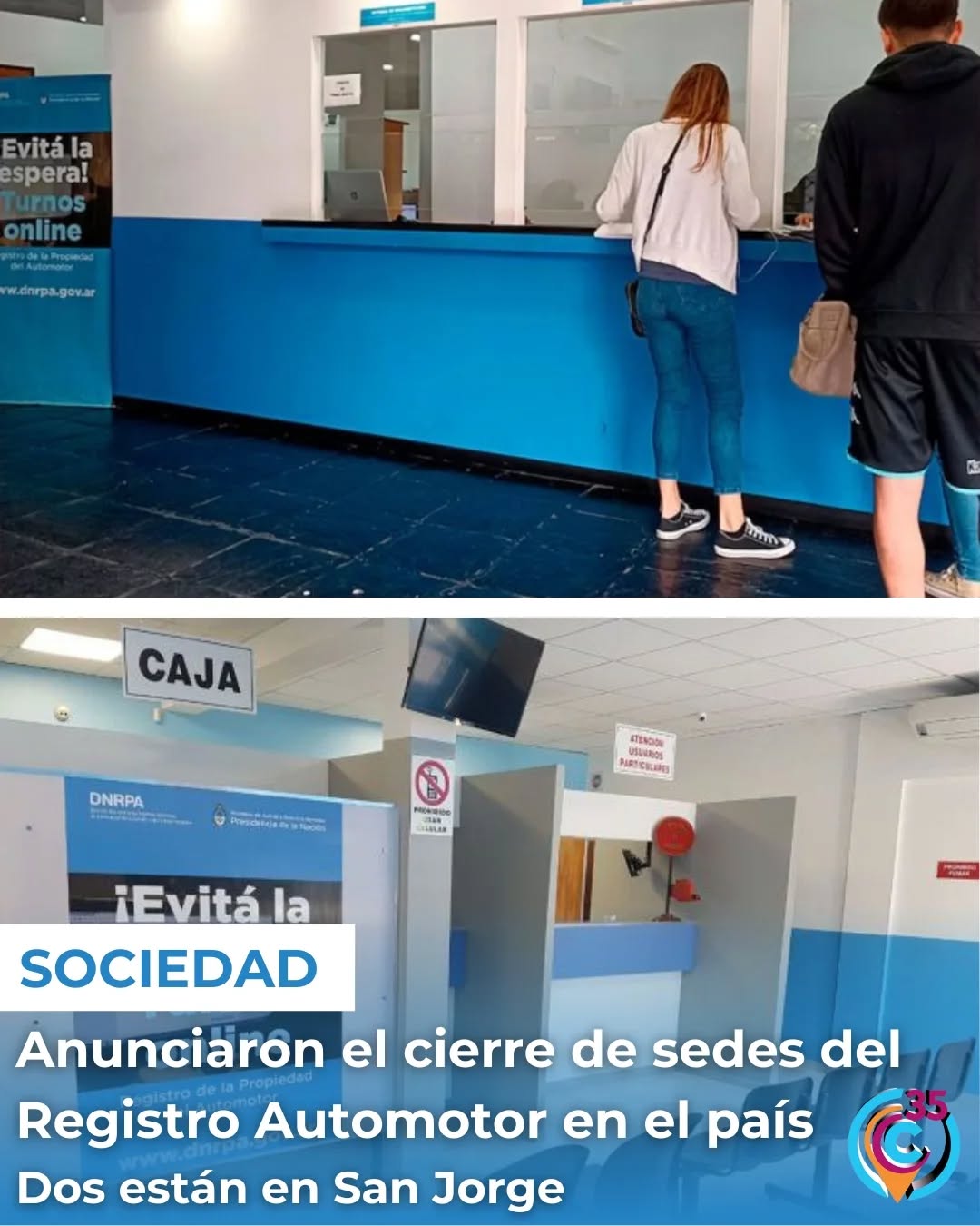 Registro automotor cierre 300125