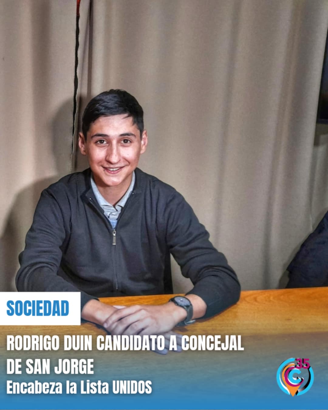 Rodrigo Duin candidato a concejal jun2025