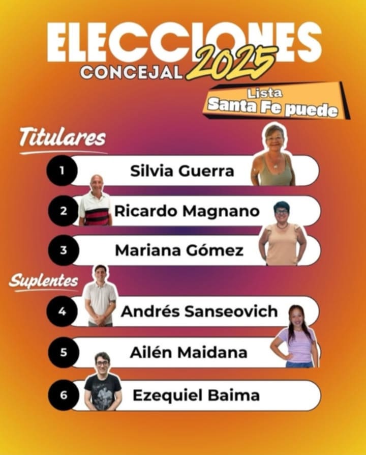 Santa Fe Puede UNIDOS Concejo SJ