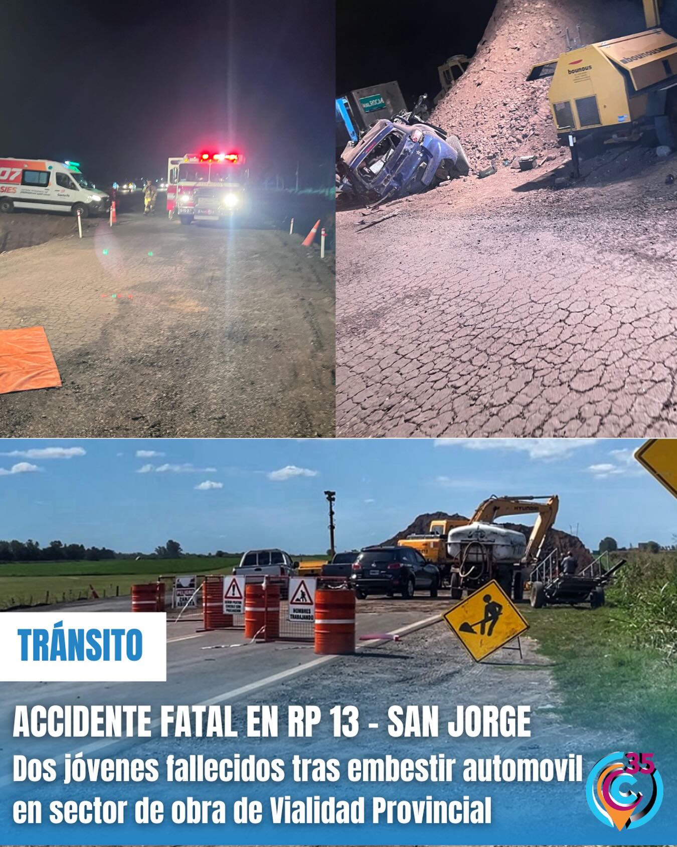accidente rp13 280226
