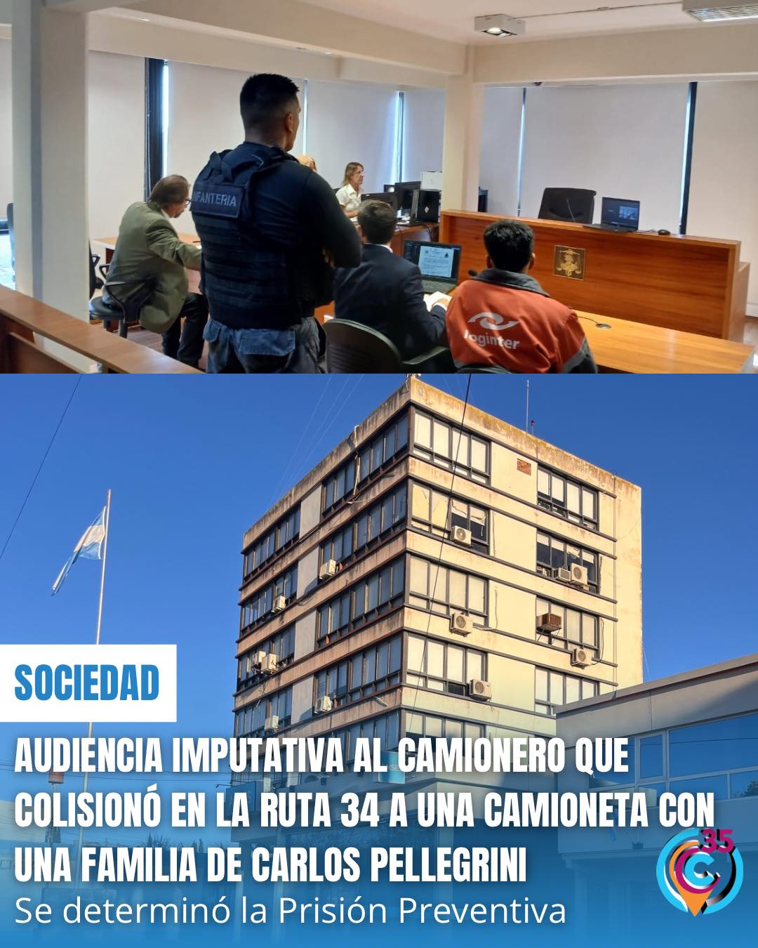 audiencia imputativa camionero 160426