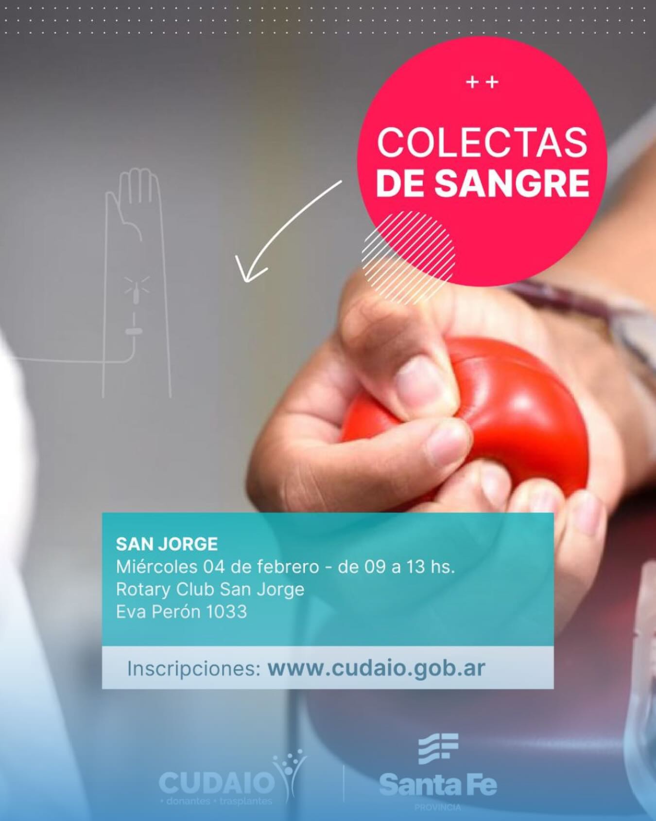 colecta sangre Rotary