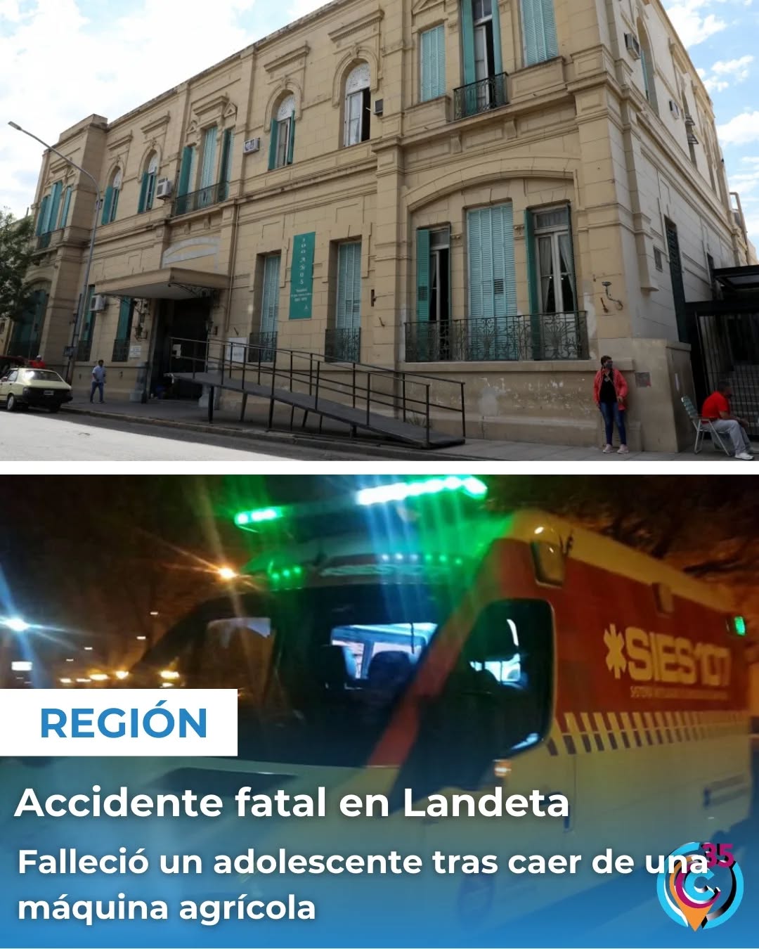 accidente fatal Landeta