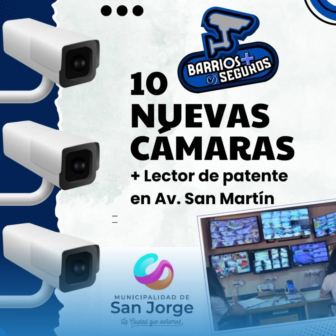 camaras La Loma y San Martín 280125