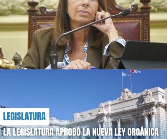 LA LEGISLATURA APROBÓ LA NUEVA LEY ORGÁNICA DE MUNICIPIOS 