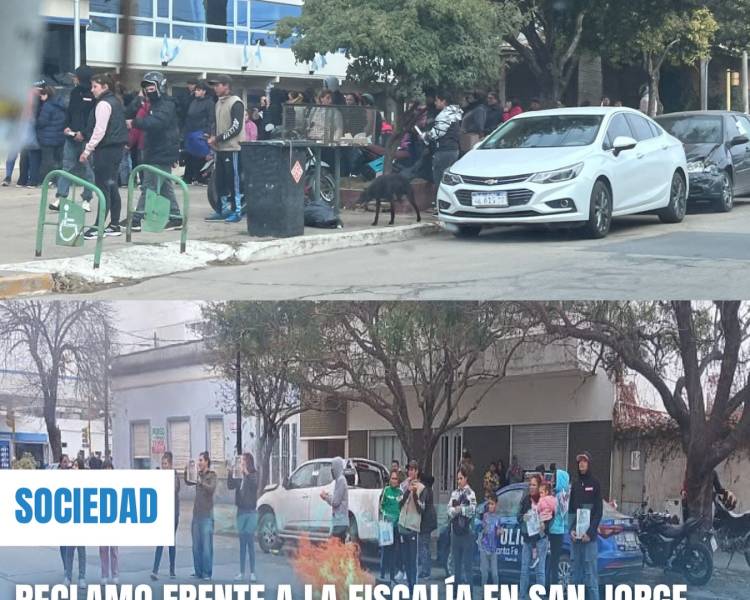RECLAMO FRENTE A LA FISCALÍA DE SAN JORGE 