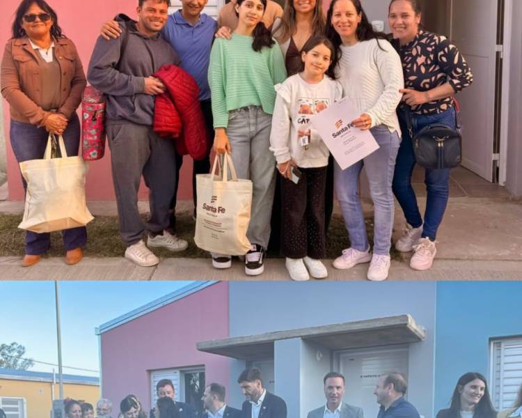 DUIN Y ULIELDIN ACOMPAÑARON LA ENTREGA DE 27 VIVIENDAS